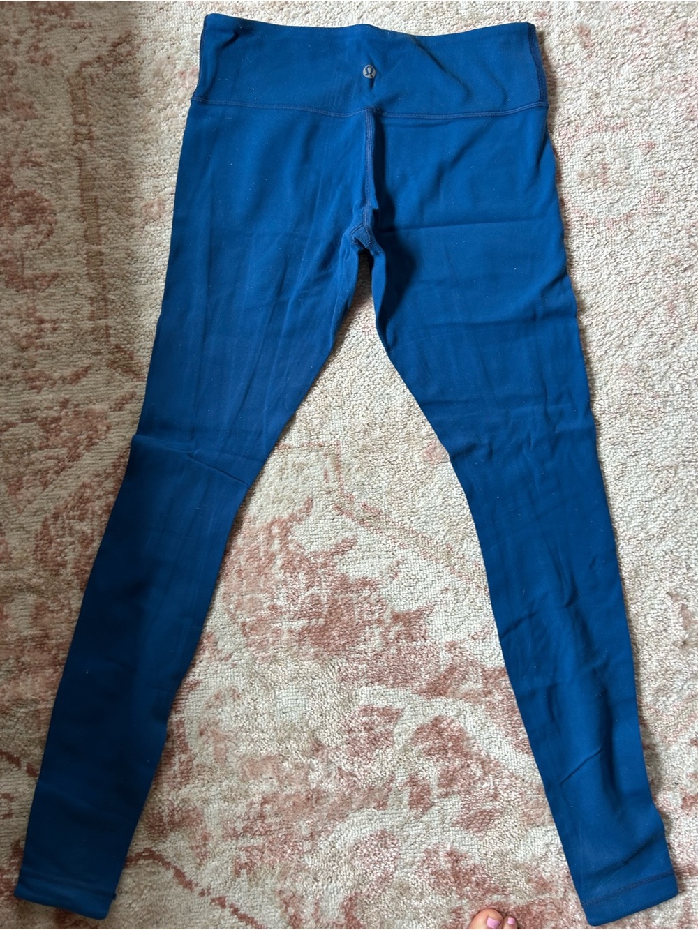lululemon athletica women’s Deep Blue Leggings - Stretchy Athletic Tights